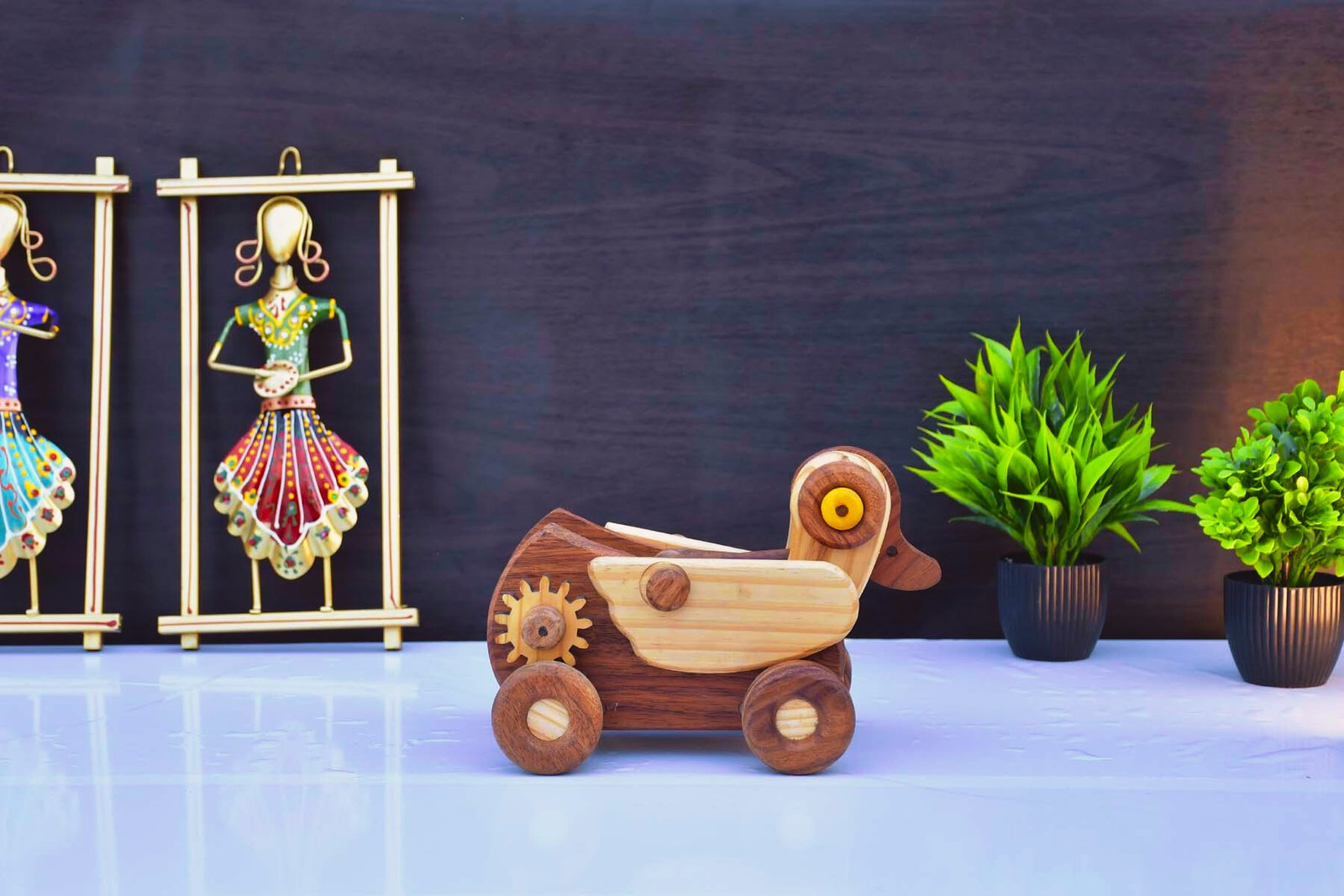 Wooden Duck Pull Toy - Image 4