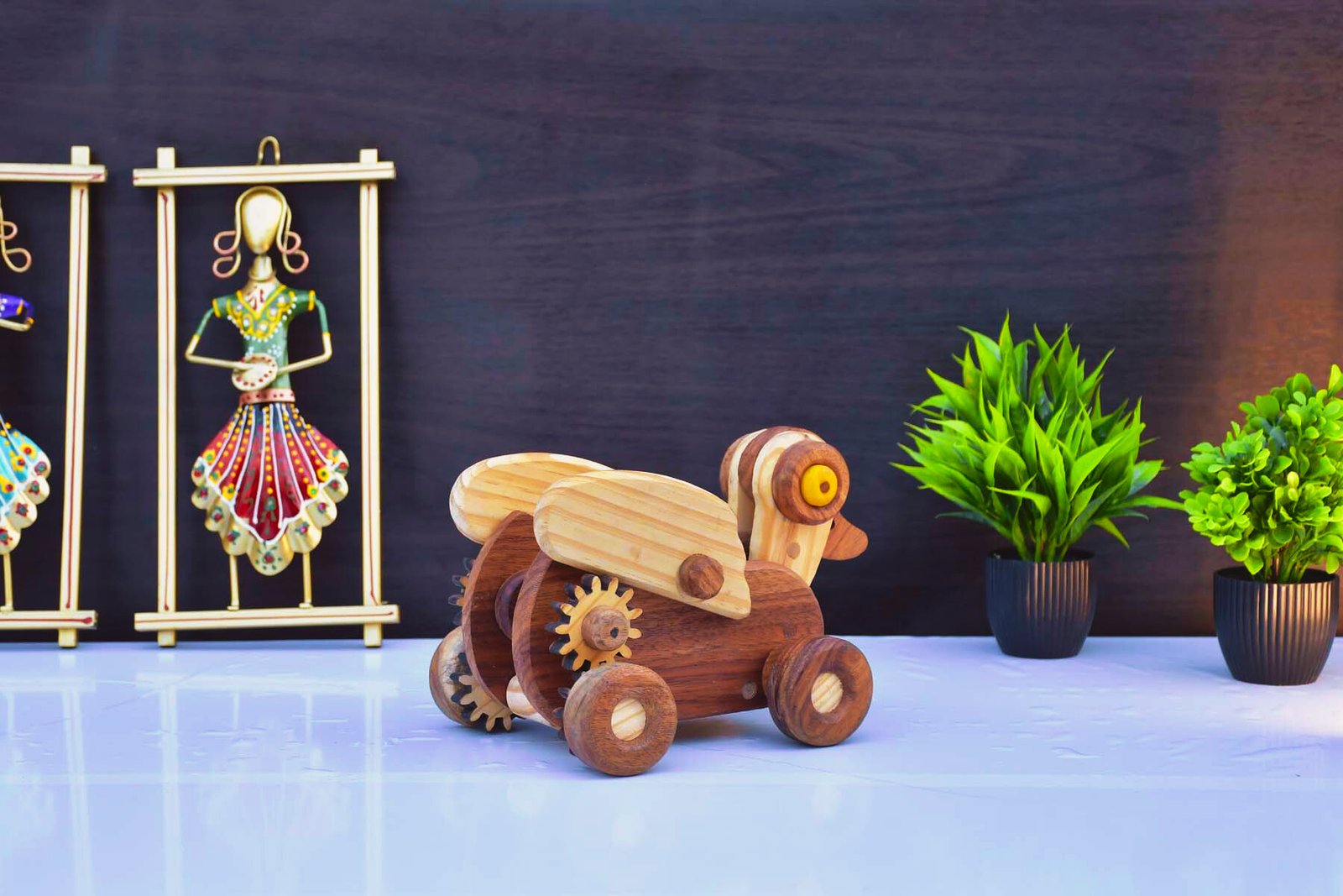 Wooden Duck Pull Toy - Image 5