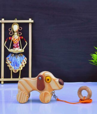 Wooden Mini Cute Puppy 2