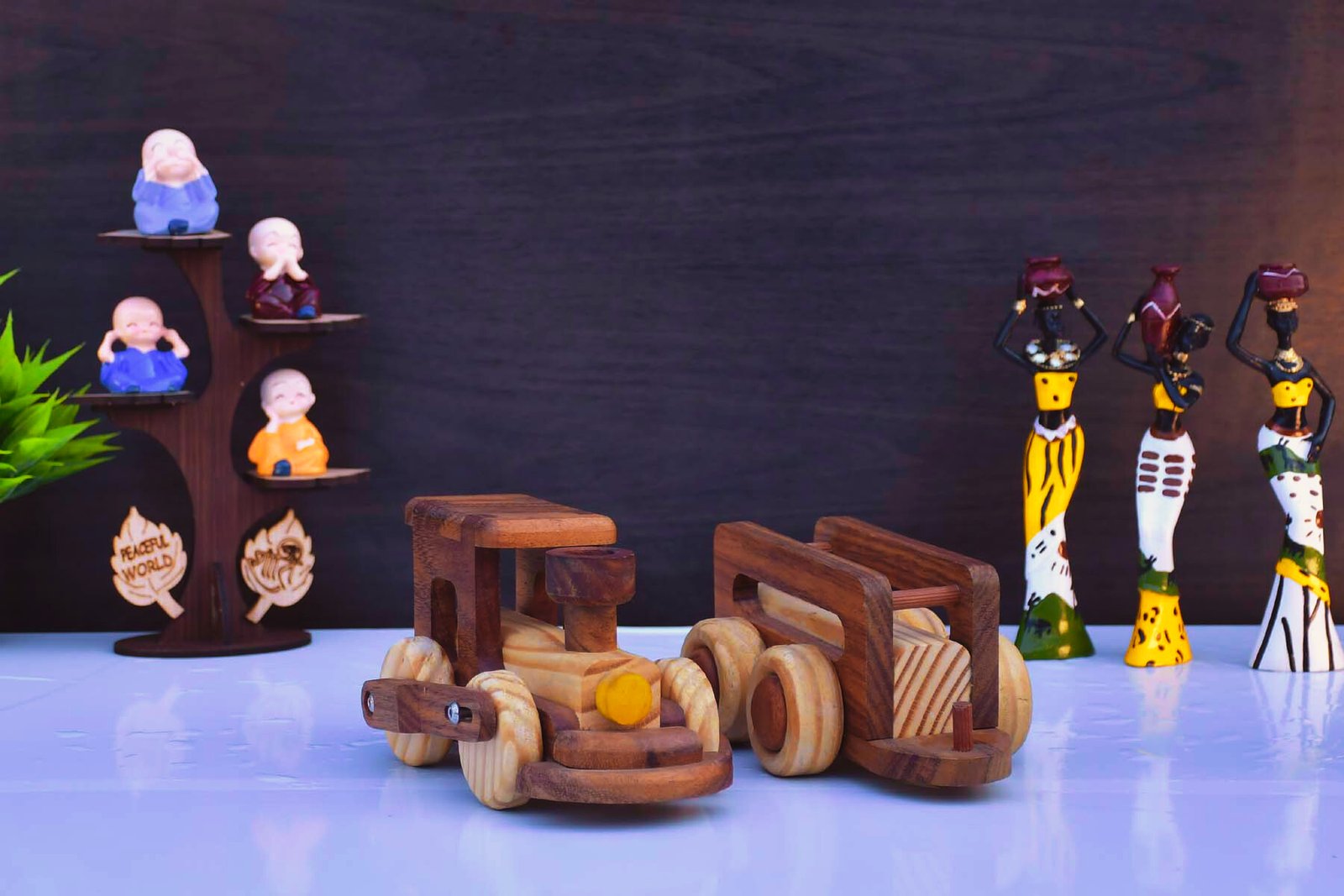 Wooden Steam Engine Train - Image 6