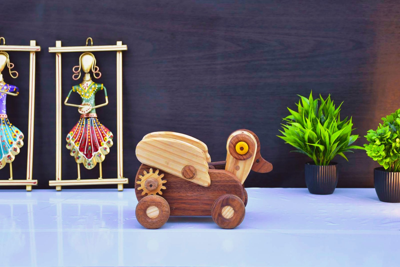 Wooden Duck Pull Toy - Image 2