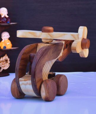 Wooden Helicopter