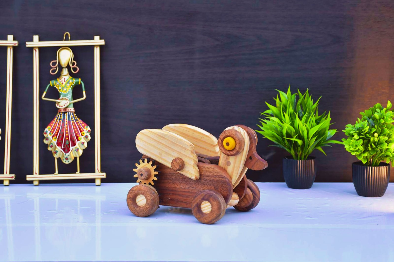 Wooden Duck Pull Toy - Image 3